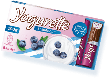 Yogurette blueberry Verpackung