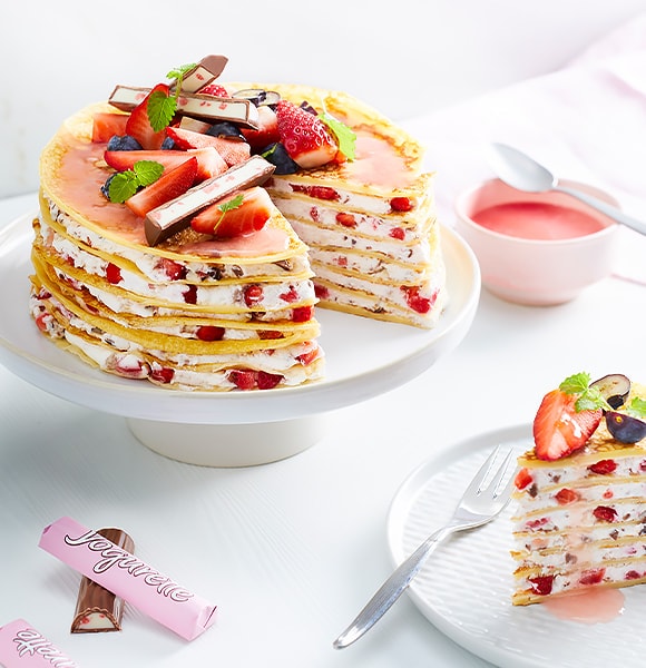 Crêpestorte mit Yogurette®