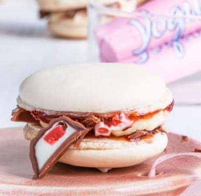 Macarons mit Yogurette® und Frischkäse-Füllung