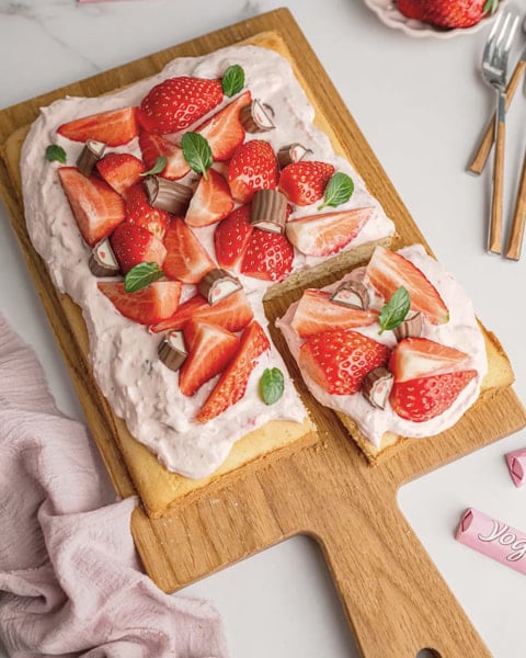 Quarkkuchen mit Yogurette®