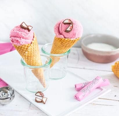Erdbeereis mit Yogurette®
