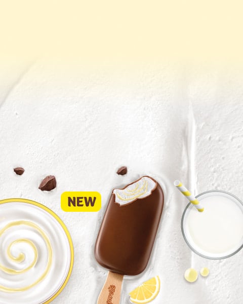 Joghurt-, Buttermilch- und Zitronengeschmack!