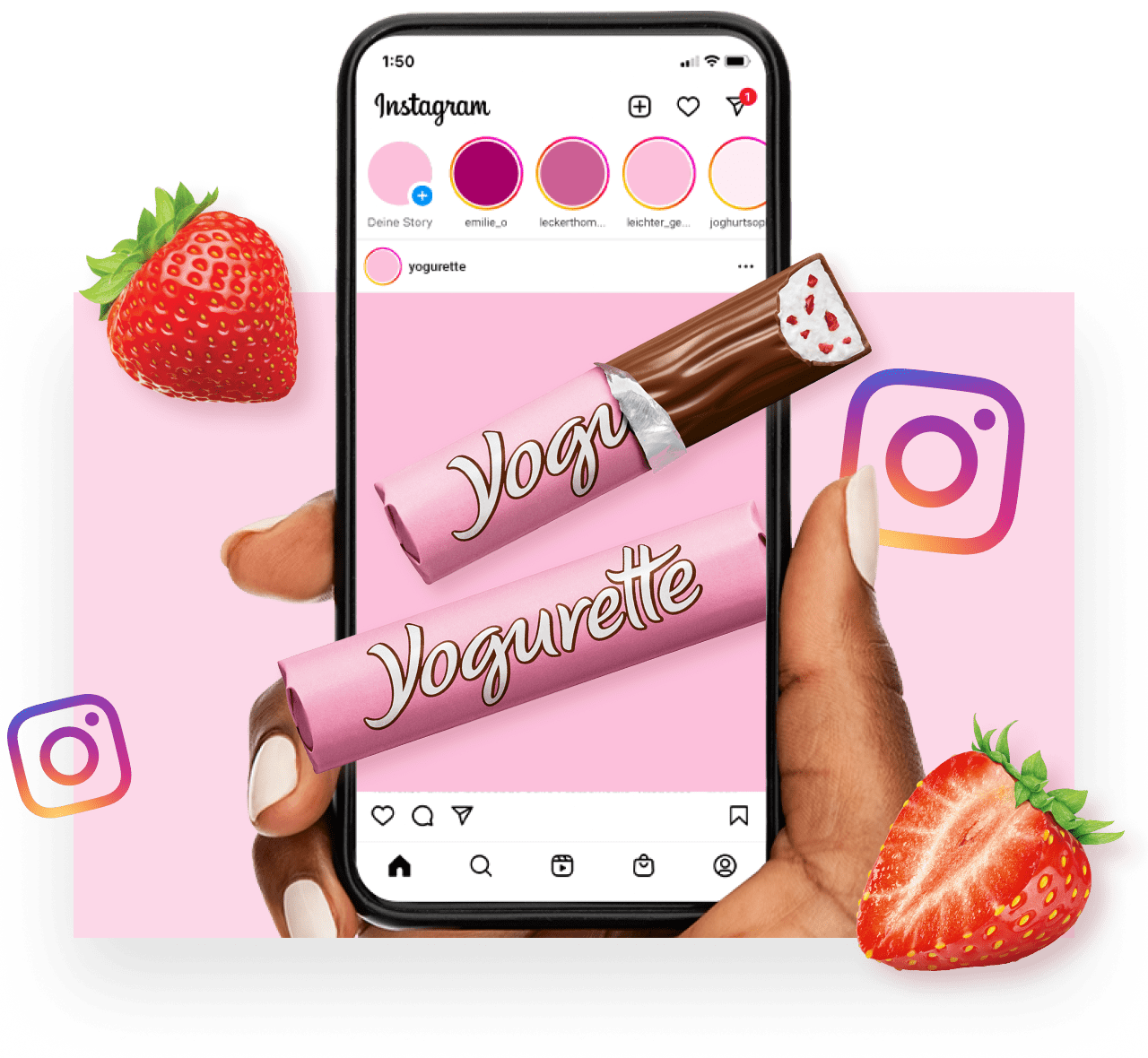 Yogurette panna cotta yogurette