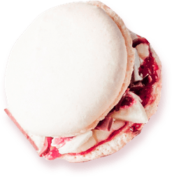 Macaron von oben