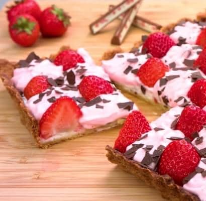 Erdbeer-Tarte mit Yogurette®